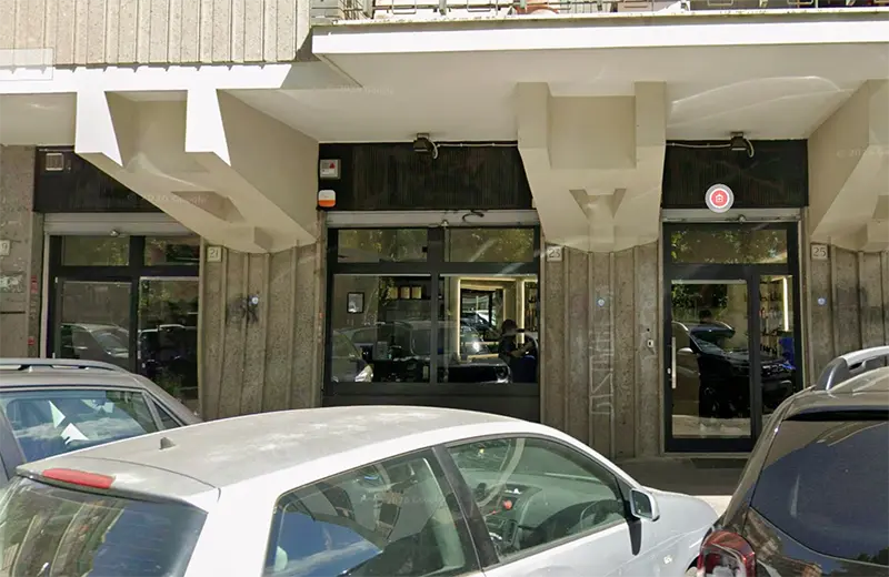 Esterno del salone MEN'S HAVEN a Talenti, Roma
